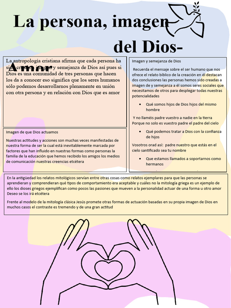 El Amor de Dios en la Creación Humana | PDF | Amor | Dios
