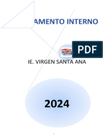 Reglamento Interno Virgen Santa Ana 2024