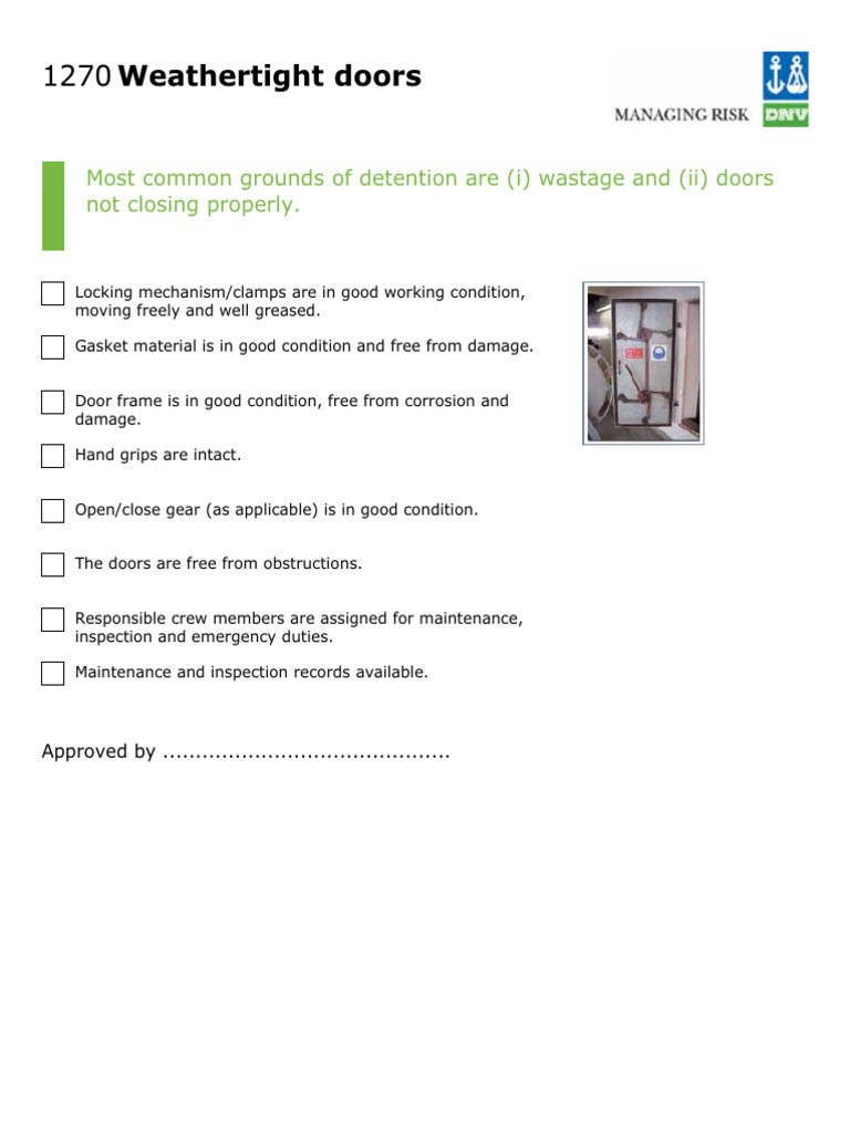 Port State Control Inspection Guide Part 2 | PDF | Business