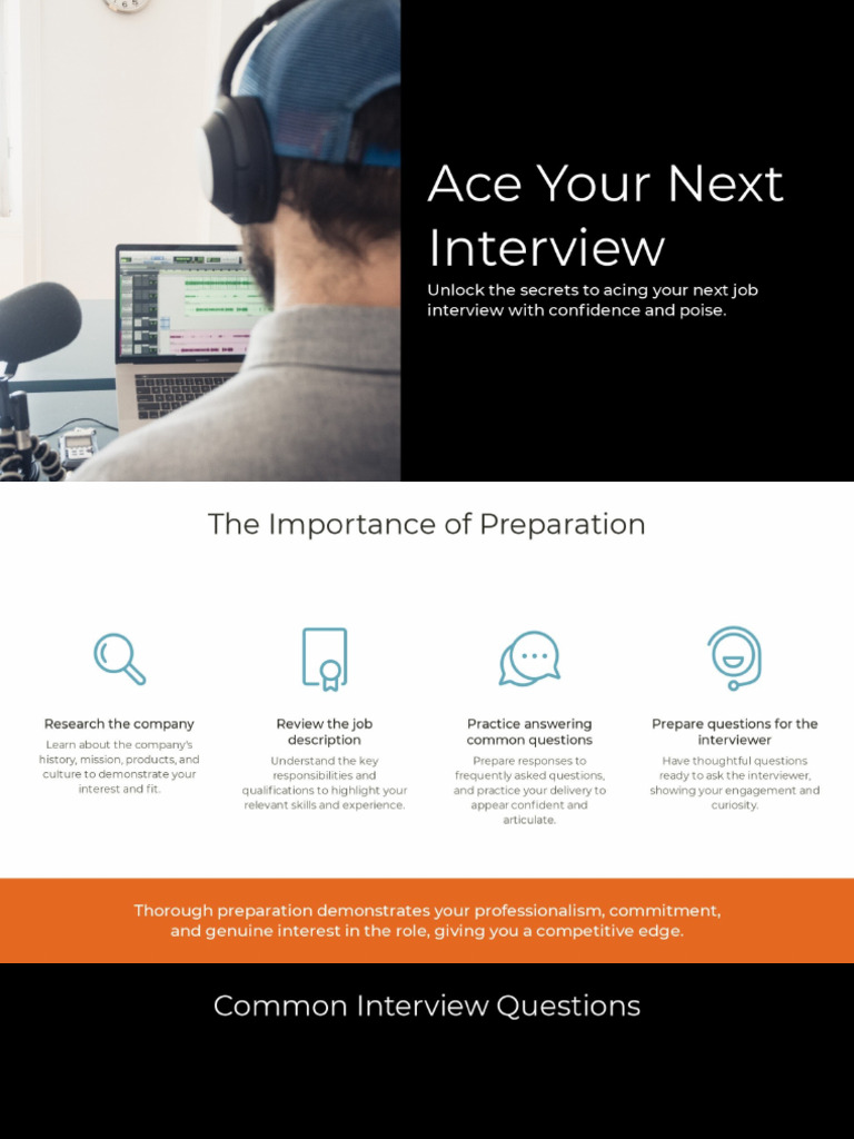 Ace Your Next Interview | PDF