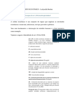 DIREITO ECONÔMICO - Princípios do art. 170 Constituição Federal