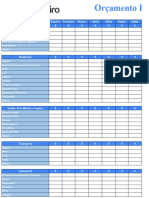 Planilha Orçamento Doméstico