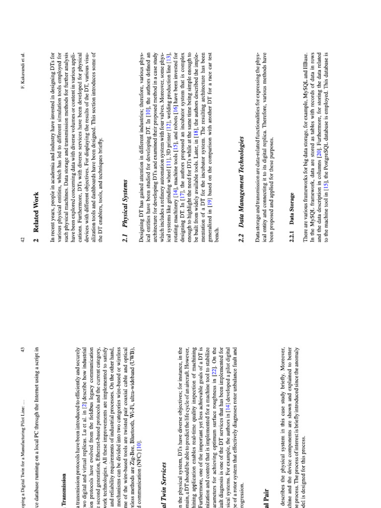 Digital Twin Springer Data Sortout | PDF