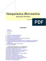 Geoquimica Recreativa-Alexandr Fersman