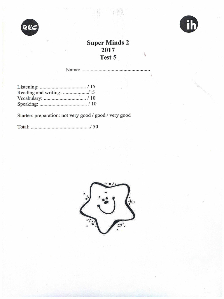 Super Minds 2 Progress Test 5 Pdf