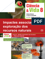 10- Impactes associados à exploração dos recursos naturais