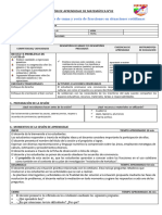 Sesión de Aprendizaje de Matemática N3