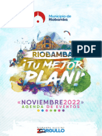 Agenda Bicentenario Riobamba Noviembre 2022