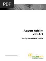 AspenAdsim 2004.1 LibraryReferenceGuide