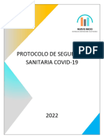 CVD19-001 Protocolo de Seguridad Sanitaria Laboral COVID-19