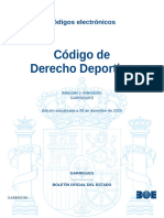 BOE013 Codigo de Derecho Deportivo