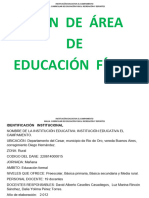 Plan de Area Edufisica.