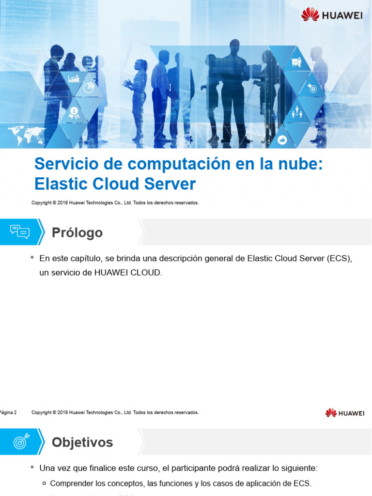 Module 2 Chapter 1 Computing Cloud Service - Elastic Cloud Server V2.0 ...