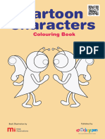 007 Cartoon Characters Colouring Book