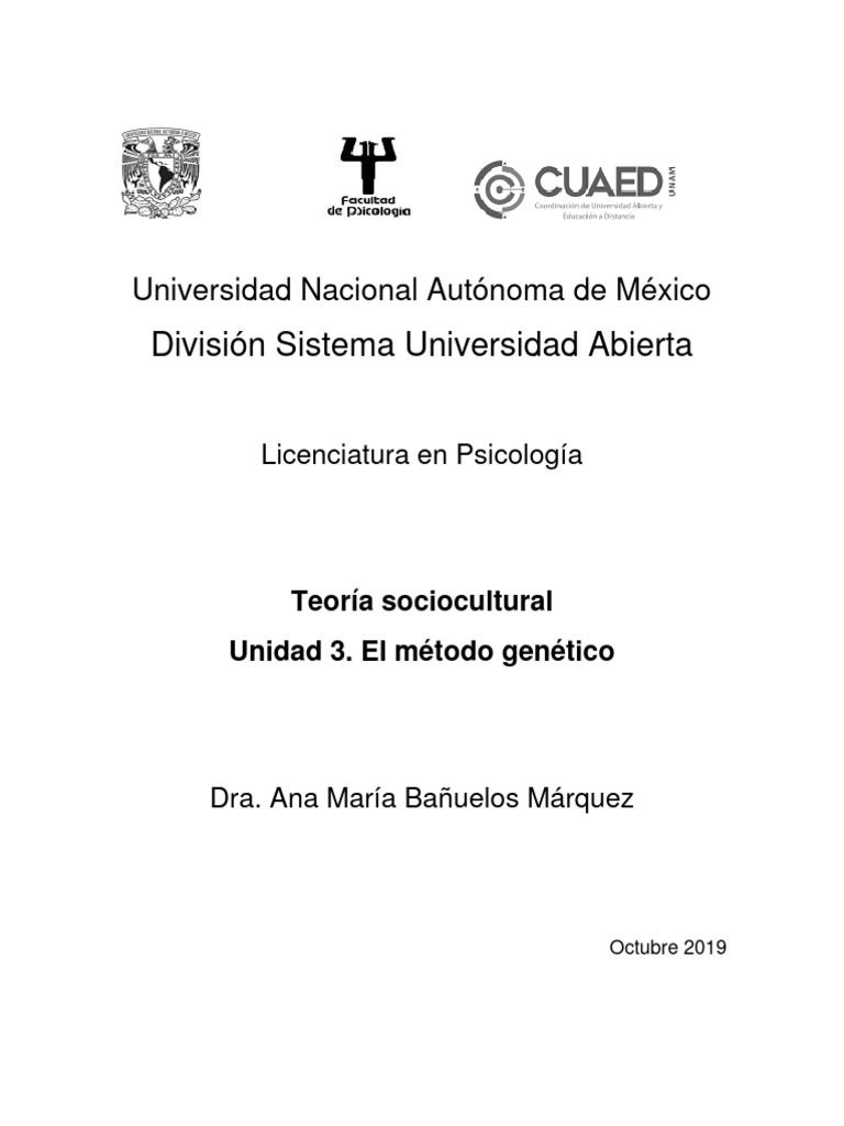 Método Genético de Vygotsky en Psicología | PDF | Sicología | Evolución