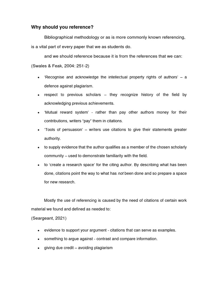 Why should you reference pdf citation plagiarism