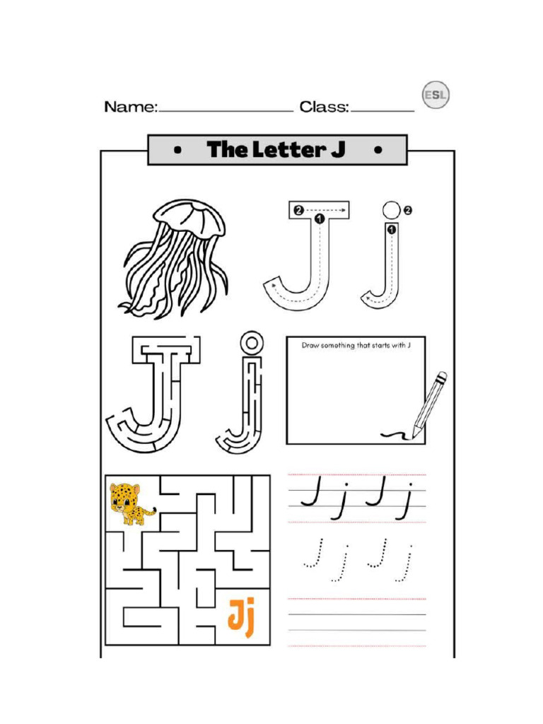 Letter J | PDF