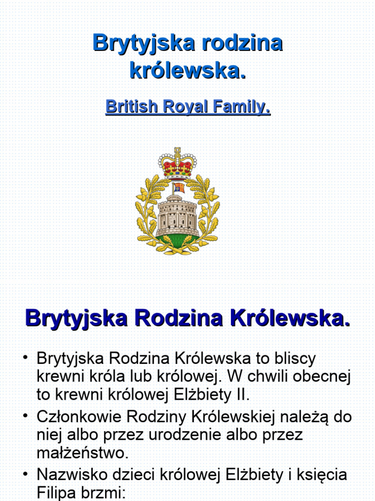 BRYTYJSKA RODZINA KR LEWSKA intelligence overview