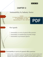 Sustainability by Industry Sector