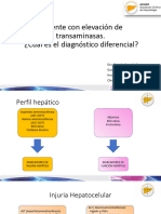 Elevación de Transaminasas