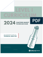 2024 CMT Level 1 Exam Official Curriculum (Sample)