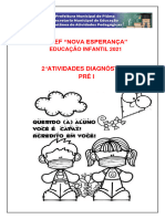 Avaliação Diagnostica PDF Modelo 2