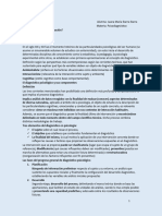 RESUMEN 3 Informe evaluación psicologica