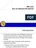Conveyance of Irrigation Water