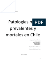 Patologías Más Prevalentes y Mortales en Chile