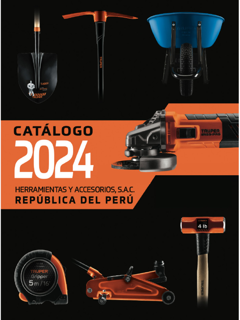 Catalogo Distribuidor Truper 2024 PDF
