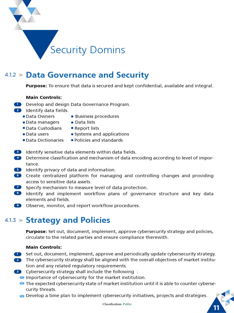 Data Governance and Cybersecurity Strategy | PDF | Computer Security ...
