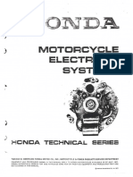 Honda Goldwing GL1200 1977 Motorcycle Electrical Systems