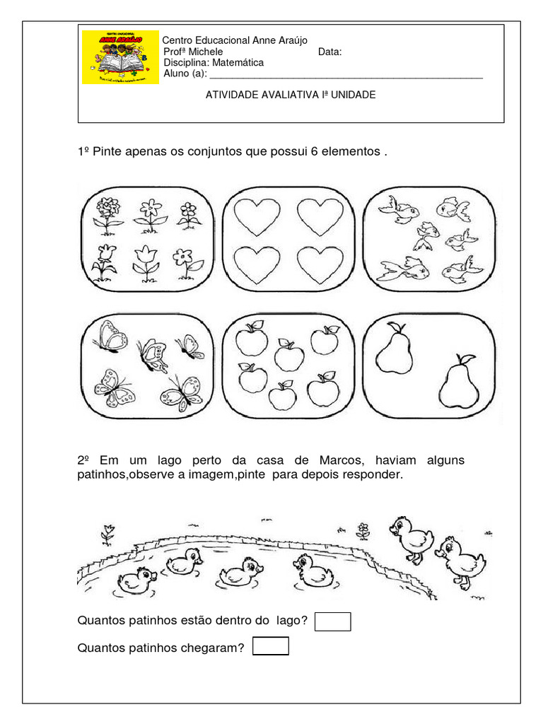 Prova de Matematica Grupo 5 | PDF