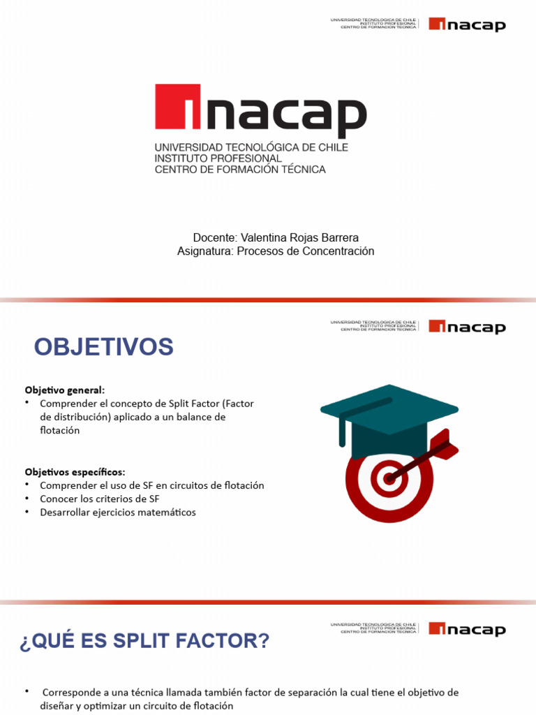 Split Factor en Procesos de Flotación | PDF | Mineralogía | Química