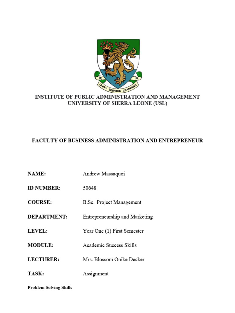 What Is Academic Success Skills Pdf