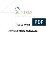 Envi Pro Manual 2 - 0