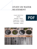 Case Study On Water Treatement
