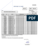 Certificado Anetos A500 Gra Redondo Galv