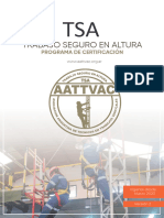 Programa de Certificación para Trabajo Seguro en Altura (TSA)