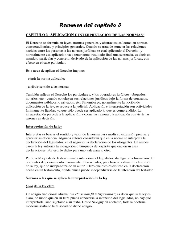 Resumen del capitulo 3 manual de rivera pdf juez caso de ley
