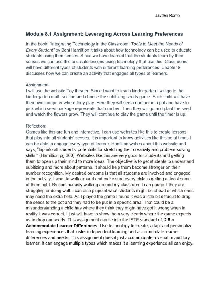 Module 8 | PDF | Learning | Cognitive Science