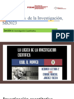 Investigaicón Cuantitativa Metodología de La Investigación J SB2023