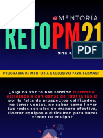 Programa RETOPM21 9na Generación