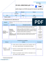 SESIÓN 4 -  CC.SS 2do