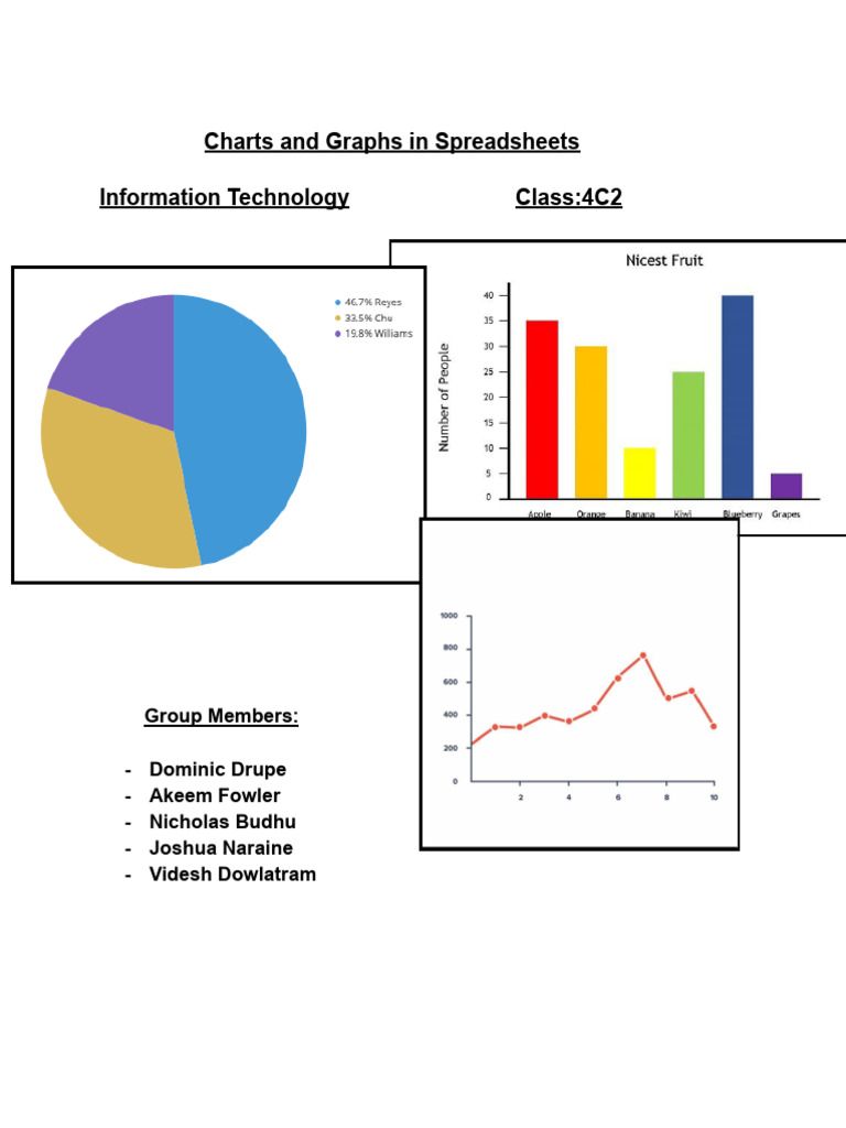Charts and Graphs - Group Assignment | PDF | Chart | Pie Chart
