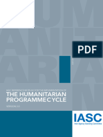IASC Humanitarian Programme Cycle Module July 2015