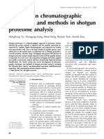 Methods in Shotgun Proteome Analysis