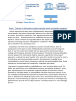 Position Paper Argentina UNESCO
