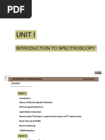 sii Fundamentals of Spectros | PDF | Energy Level | Spectroscopy
