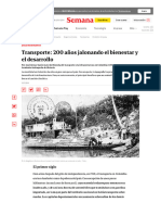 Transporte - 200 Años Jalonando El Bienestar y El Desarrollo